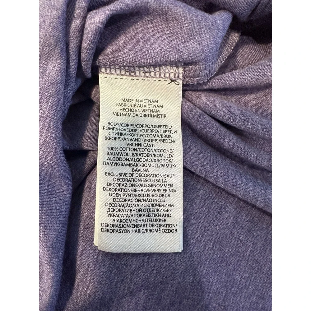Polo Ralph Lauren Blue Label Polo Shirt Classic Fit Heathered Purple Size Large